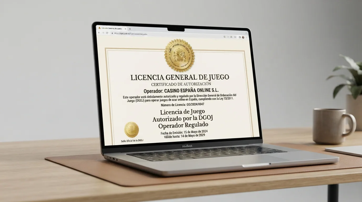 Pantalla del registro oficial de la DGOJ (ordenacionjuego.es) con el listado de operadores autorizados