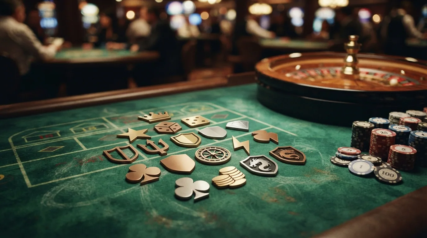 Collage con los logotipos de Evolution, Pragmatic Play, NetEnt, Microgaming y Play'n GO sobre una mesa de ruleta en vivo